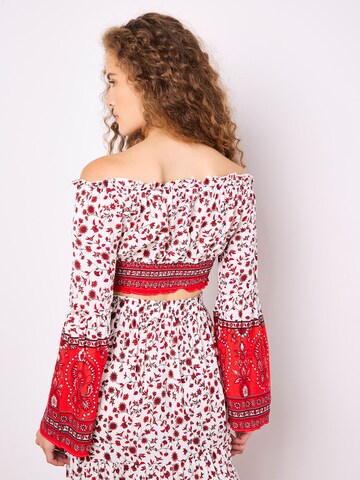 Apricot Top in Weiß