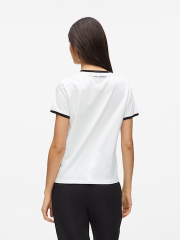 Karl Lagerfeld - Camiseta en blanco