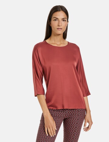 GERRY WEBER Shirt in Bruin: voorkant