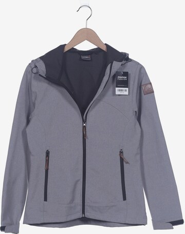 ICEPEAK Jacke M in Grau: predná strana