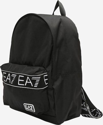 EA7 Emporio Armani Backpack in Black: front