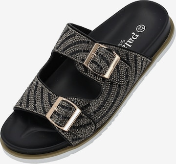 Mule Palado by Sila Sahin en noir : devant