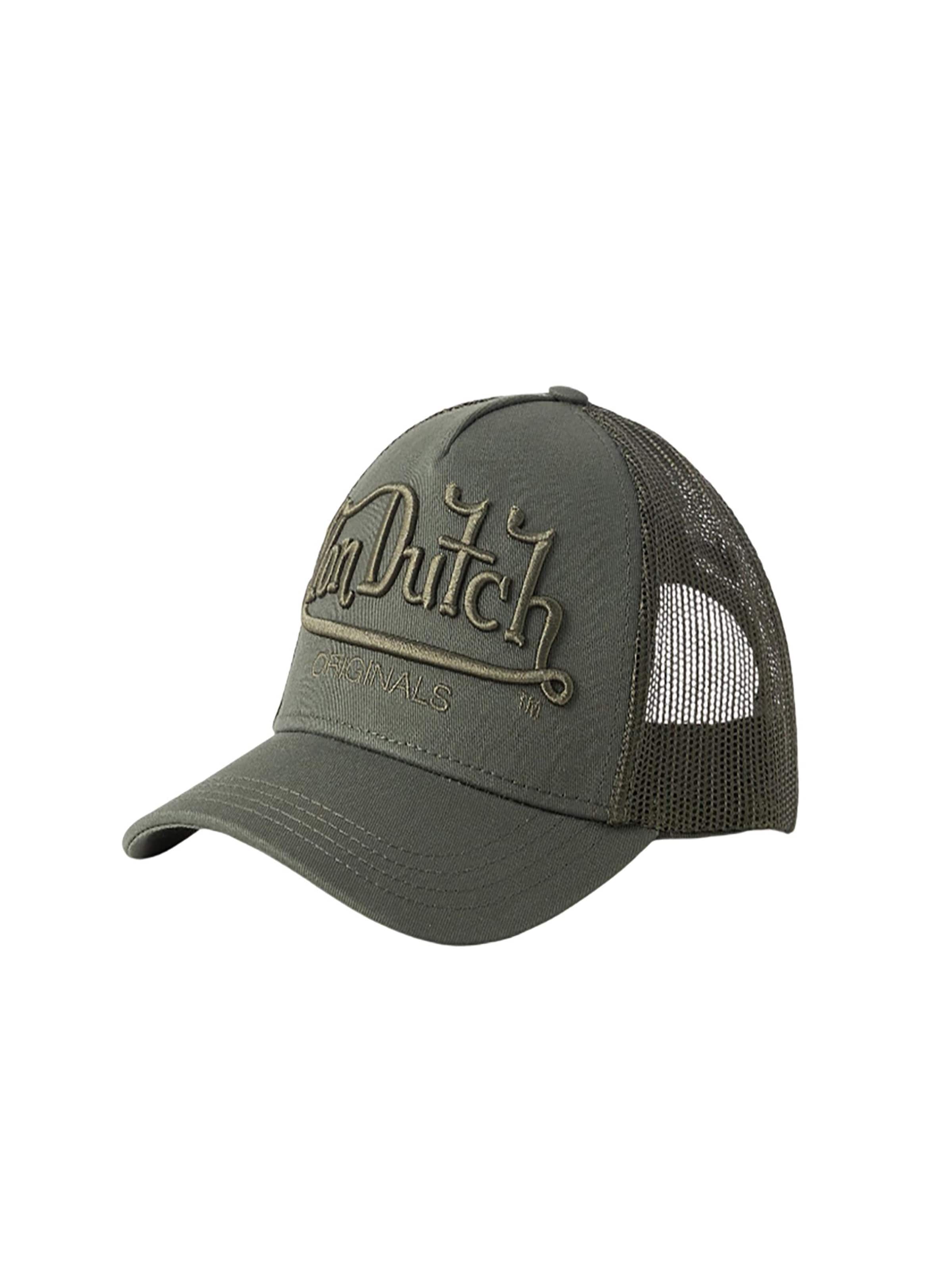 Von Dutch Cap 'Classic' in Green: front