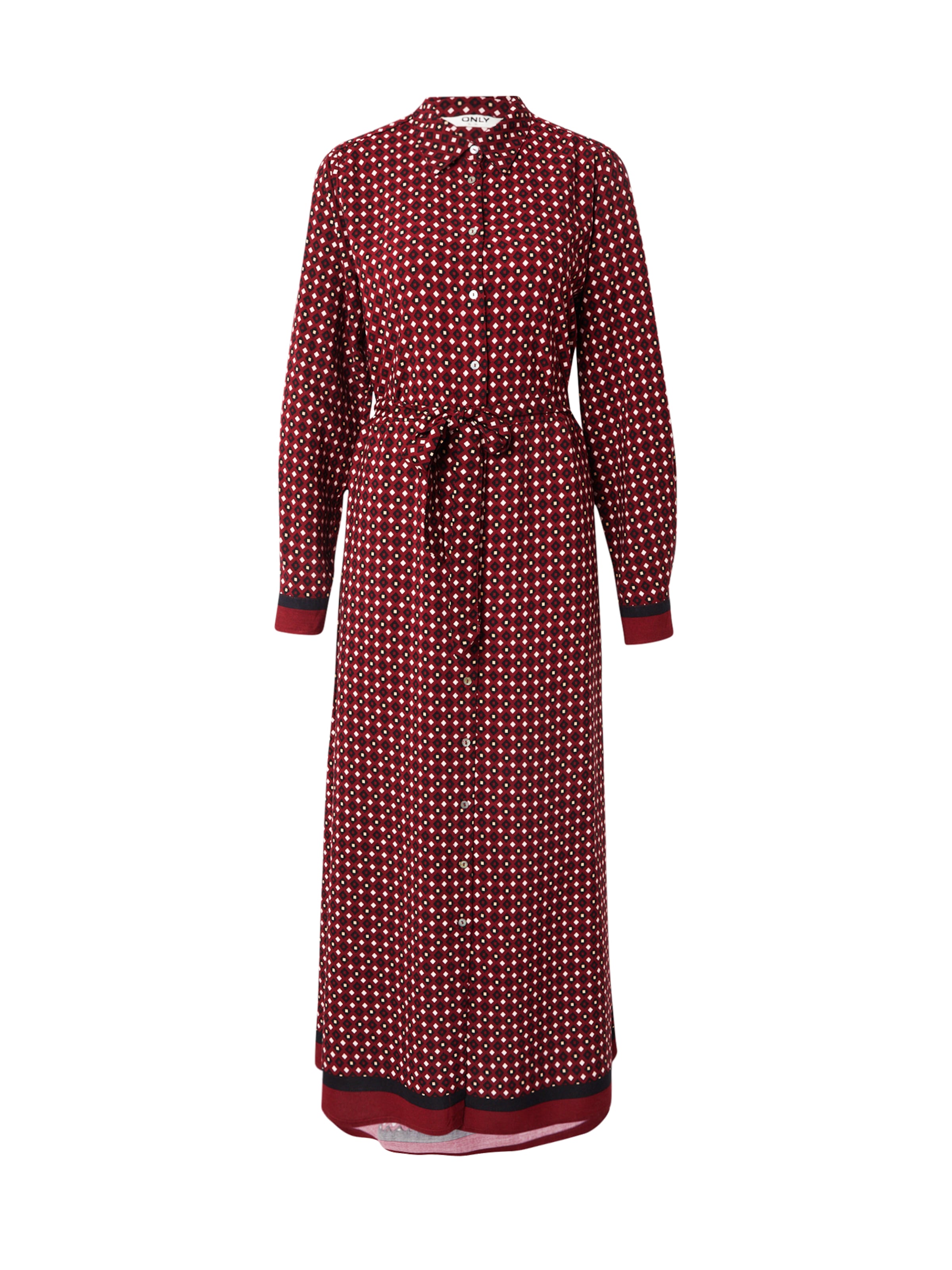 Abito camicia 'ONLVEDA' di ONLY in rosso: frontale