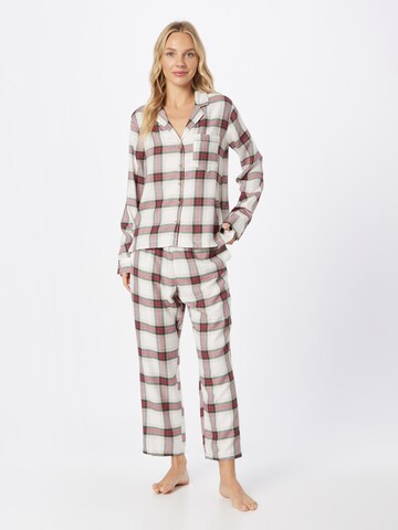 Gilly Hicks Pyjama in Wit: voorkant