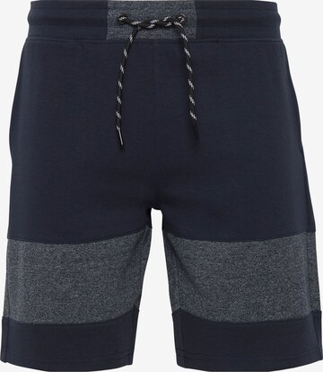 !Solid Regular Broek 'Mekir' in Blauw: voorkant