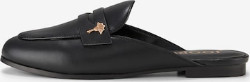 JOOP! Mules 'Unico Aperta' in Black: front