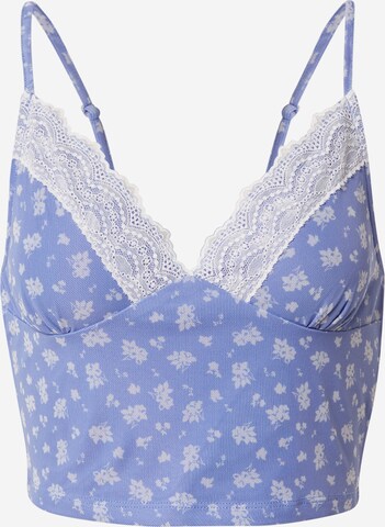 SHYX Top 'Polly' in Blauw: voorkant