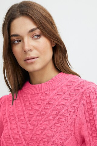 PULZ Jeans Pullover 'Amy' in Pink