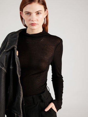 Karen Millen Shirt in Zwart