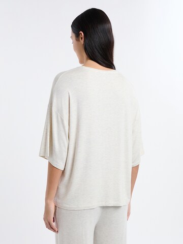 ETAM Slaapshirt 'Kate' in Beige