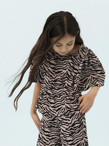 NAME IT Shirt in Lila: voorkant
