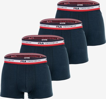 Boxers FILA en bleu : devant