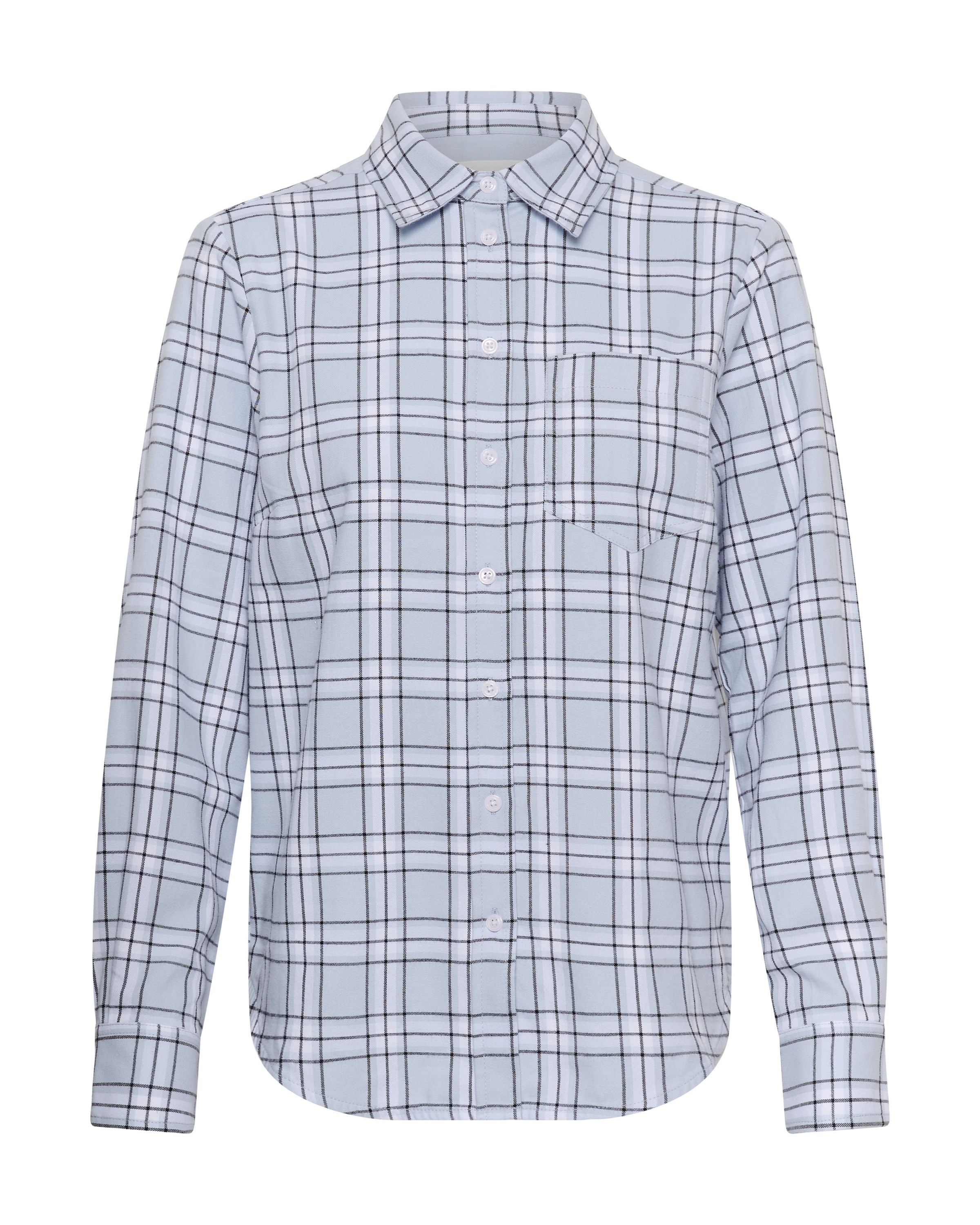 Part Two Bluse 'Yana' in Grau: Vorderseite