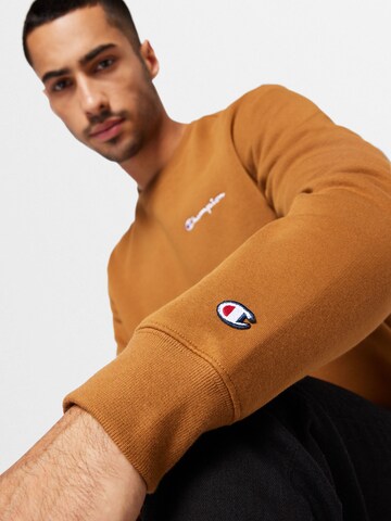 Champion Authentic Athletic Apparel Sweatshirt 'Classic' in Braun