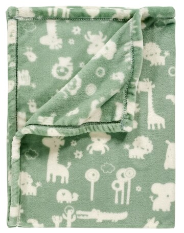ALVI Baby Blanket in Green