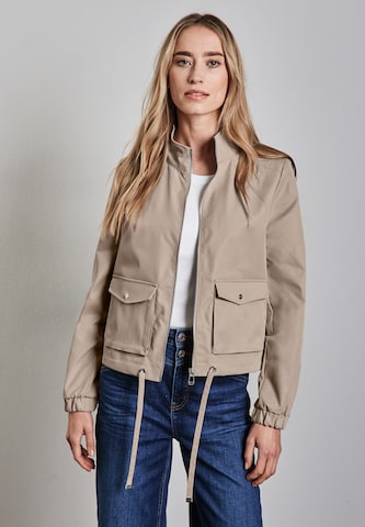 STREET ONE Jacke in Beige: Vorderseite