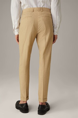 STRELLSON Slimfit Hose 'Luc' in Beige