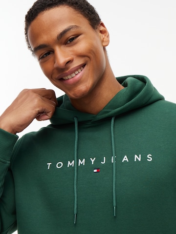 žalia Tommy Jeans Megztinis be užsegimo