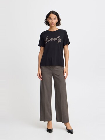 T-shirt 'Lovely ' b.young en noir