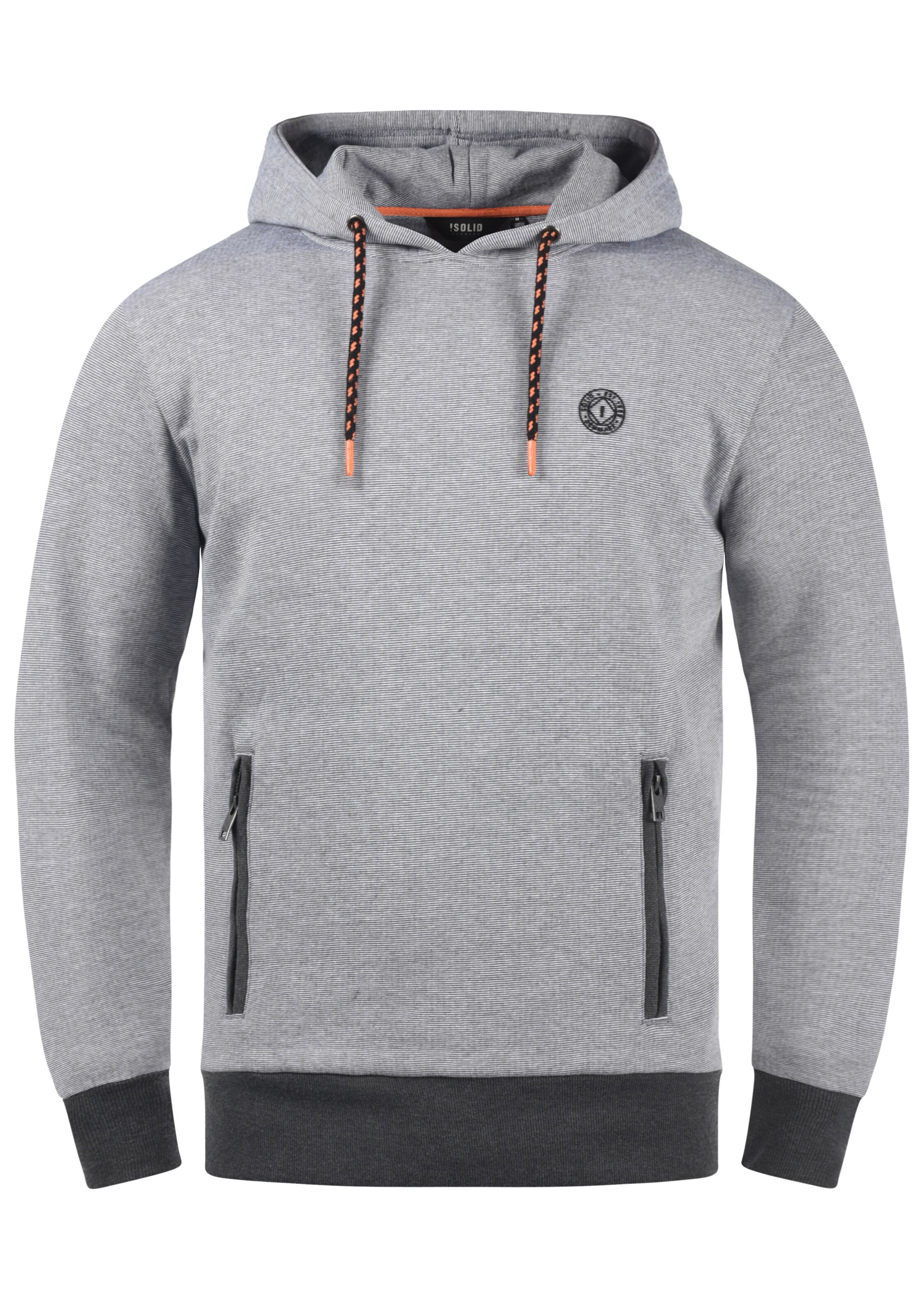 !Solid Sweatshirt 'Raffa' in Grijs: voorkant