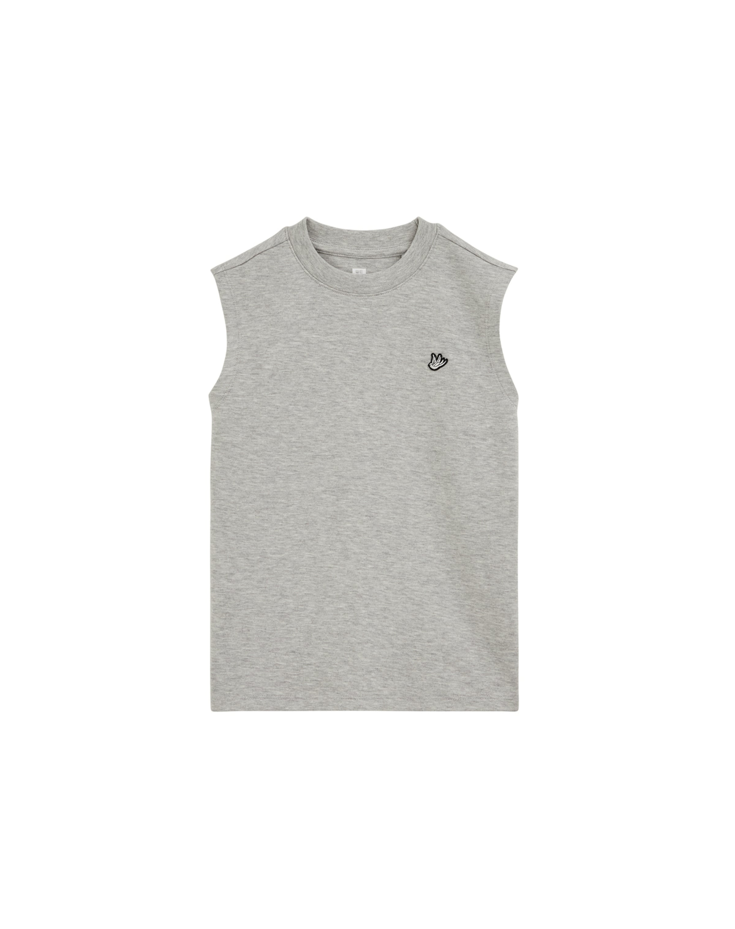 WE Fashion T-shirt i grå: framsida