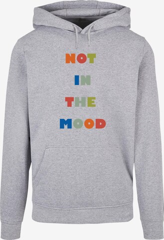 Merchcode Sweatshirt ' NITM ' in Grey: front