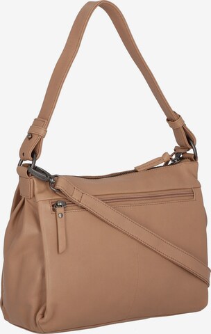 Burkely Schultertasche 'Just Jolie' in Beige