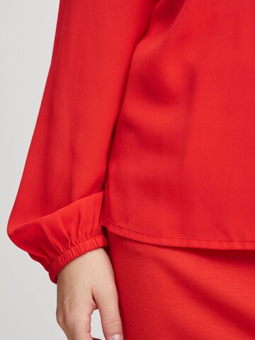 ICHI Bluse in Rot