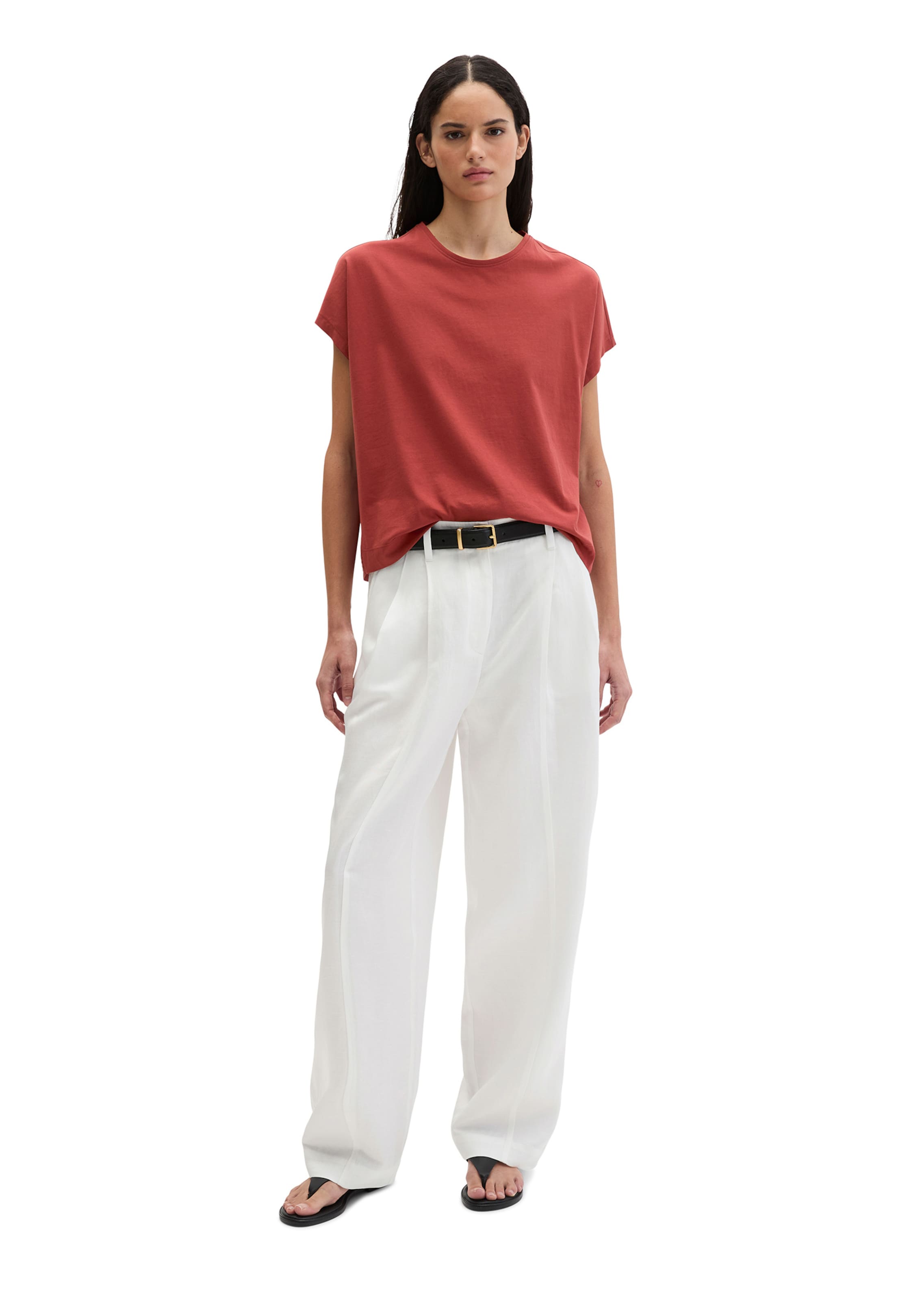 T-shirt Marc O'Polo en rouge