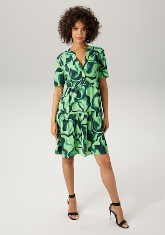 Aniston CASUAL Dress in Green: front