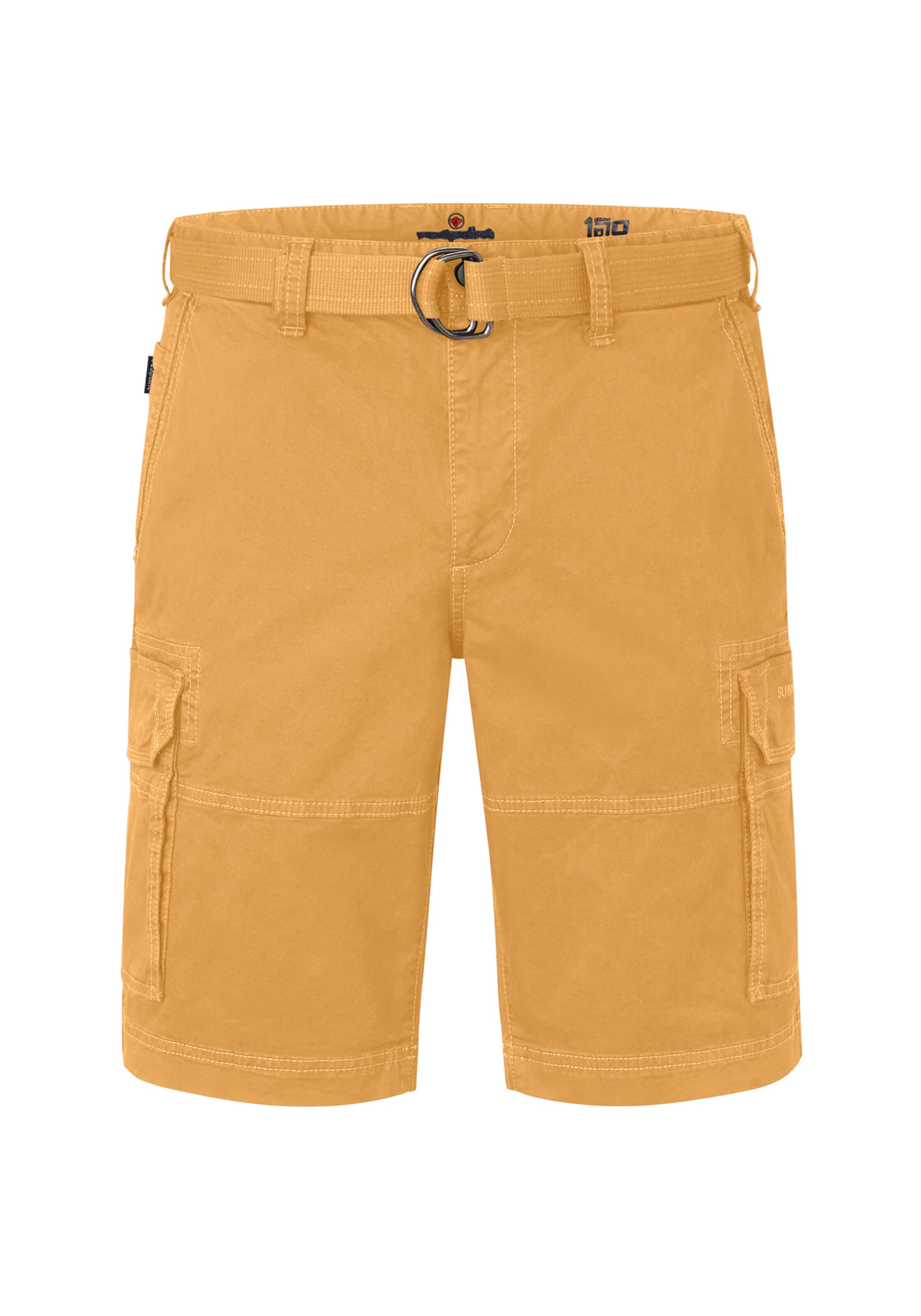 REDPOINT Regular Cargohose in Gelb: Vorderseite