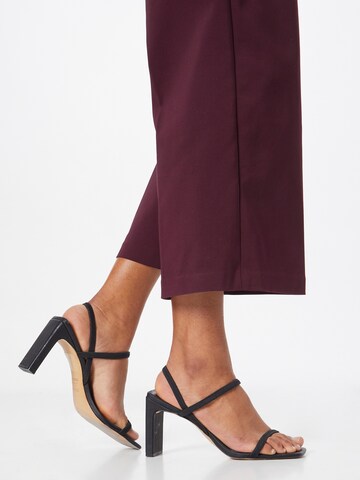 Karen Millen Wide Leg Hose in Lila