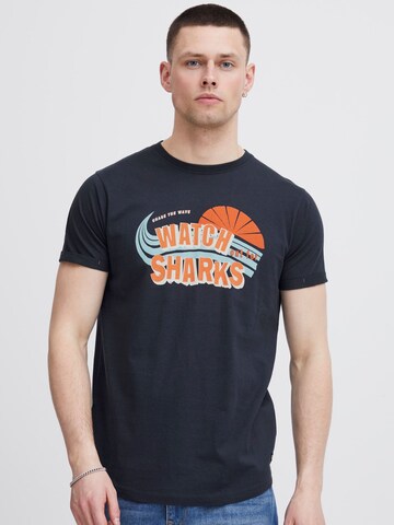 T-Shirt 'Daniel' INDICODE JEANS en bleu : devant