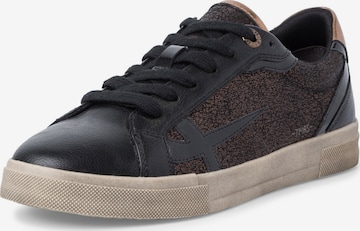 TAMARIS Sneakers low i brun: forside