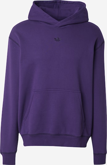 Megztinis be užsegimo iš ADIDAS ORIGINALS, spalva – tamsiai violetinė / juoda / balta, Prekių apžvalga