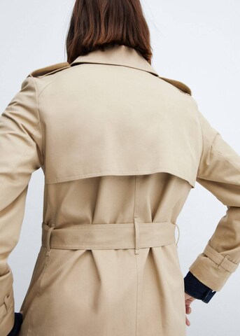 MANGO Between-Seasons Coat 'Polana' in Beige