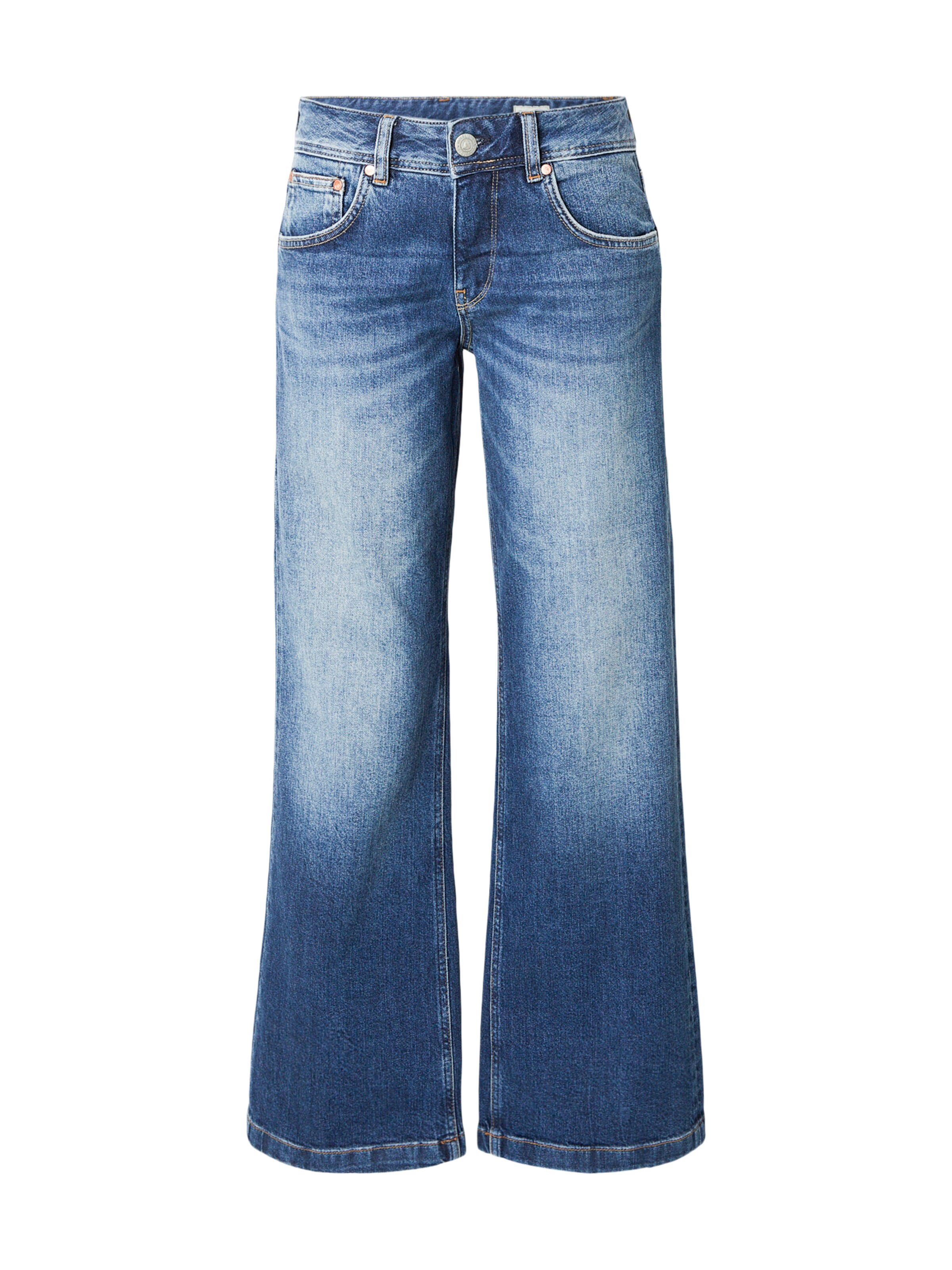 Herrlicher Regular Дънки 'Edna' в синьо: отпред