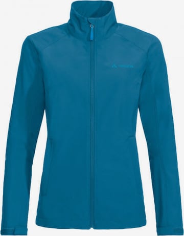 VAUDE Functionele jas in Blauw: voorkant