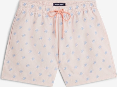 Tommy Hilfiger Underwear Board Shorts 'Ithaca' in S in Light blue / Pastel pink / White, Item view