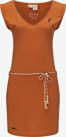 Ragwear Zomerjurk 'Slavka' in Oranje: voorkant