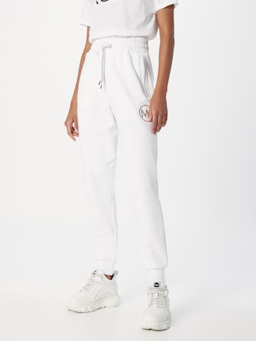 MICHAEL Michael Kors Tapered Παντελόνι σε λευκό: μπροστά