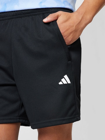 ADIDAS PERFORMANCE Regular Sports trousers 'Train Essentials All Set' in Black
