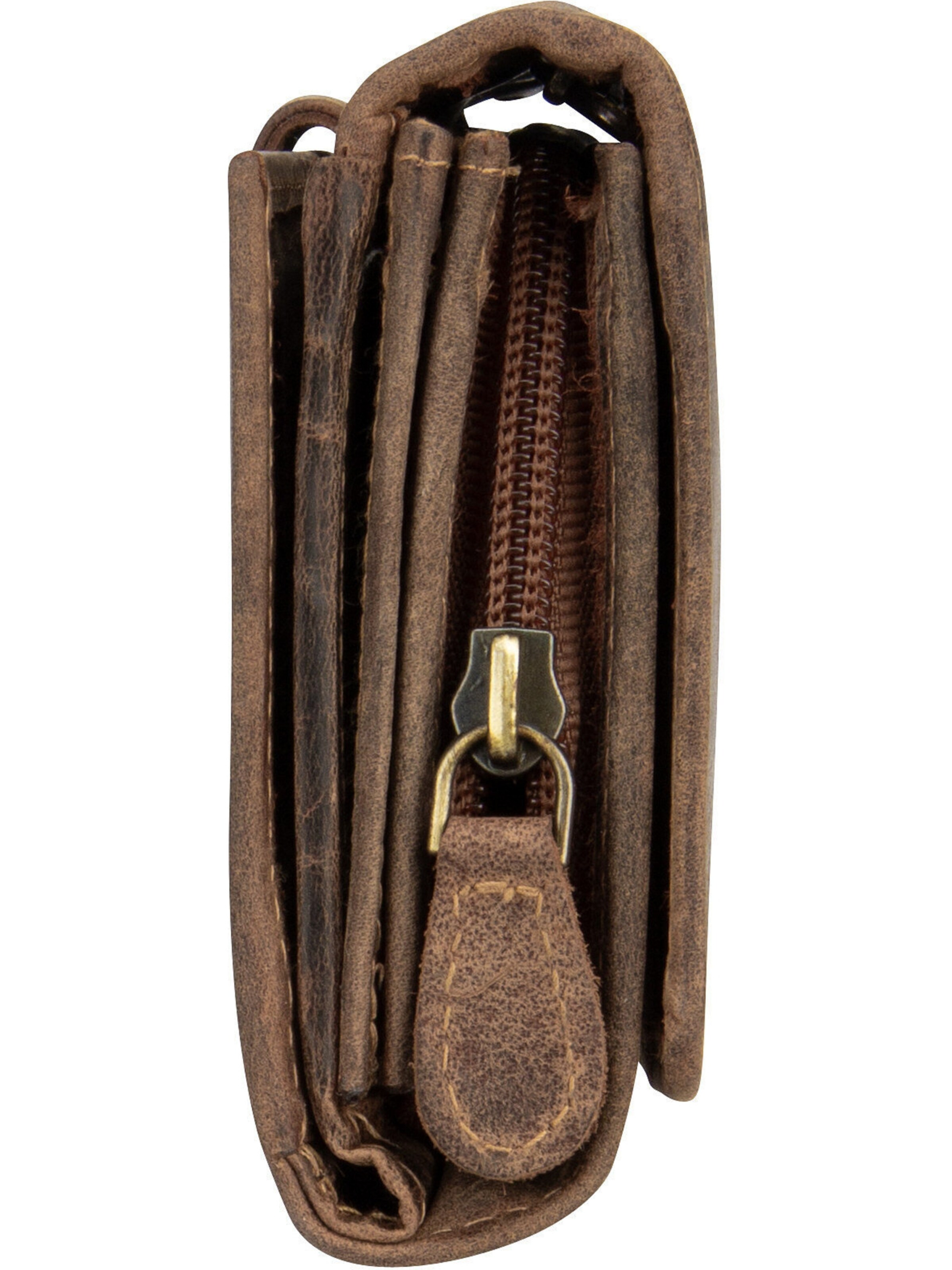 GREENBURRY Portemonnee 'Vintage 1533' in Bruin