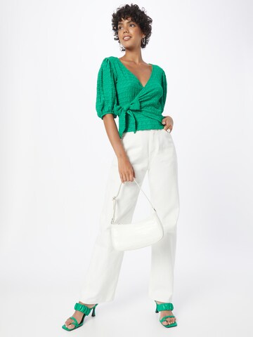 Monki Blouse in Green