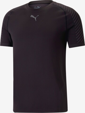 PUMA - Camiseta funcional en negro: frente