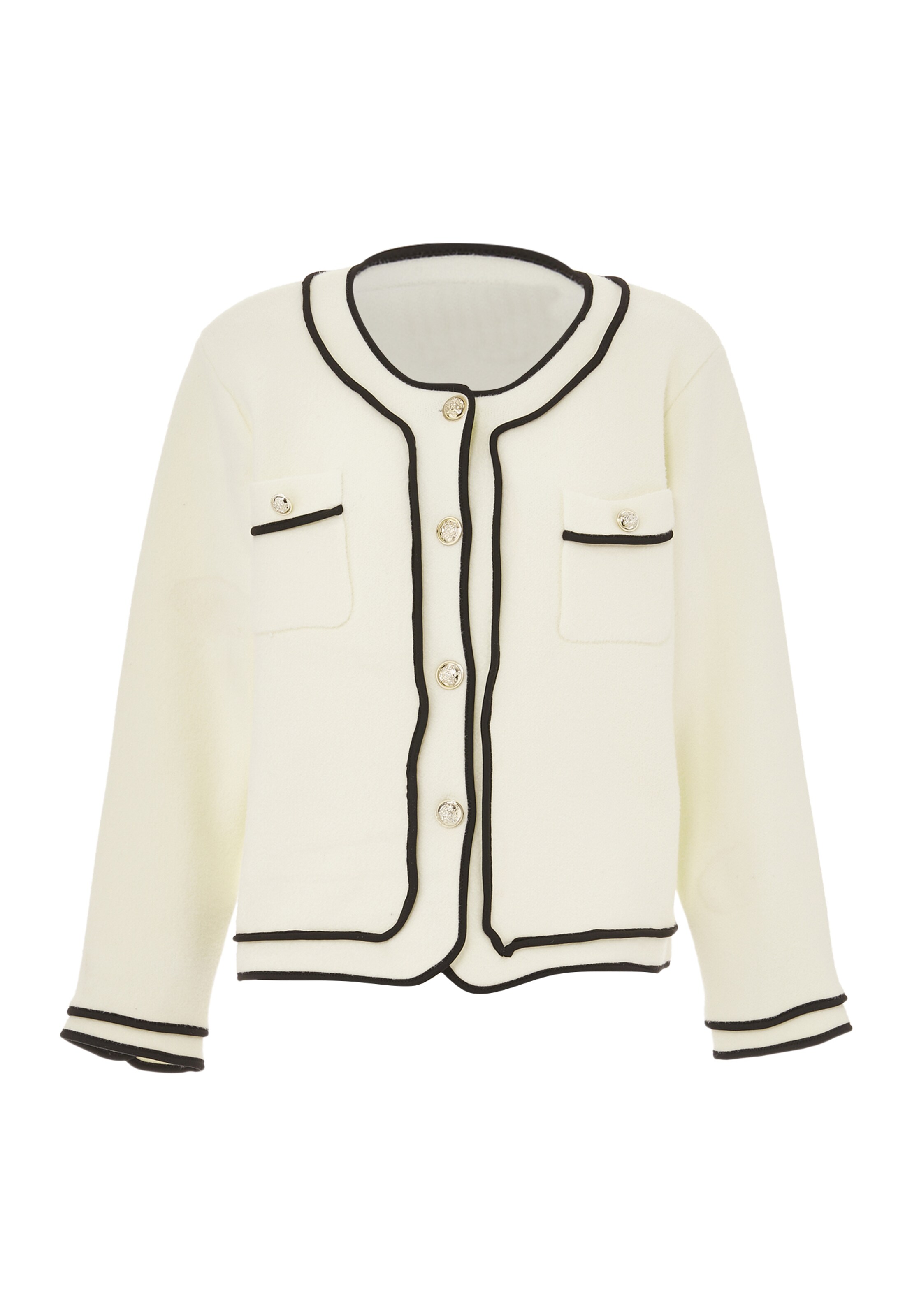 CHANI - Casaco de malha em branco: frente