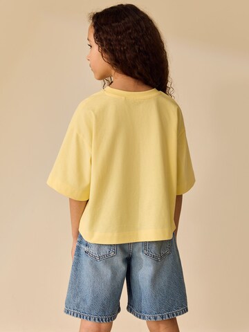T-Shirt Next en jaune