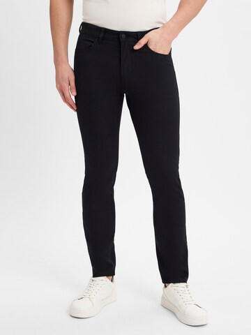 BOSS Skinny Trousers 'Delaware' in Black: front