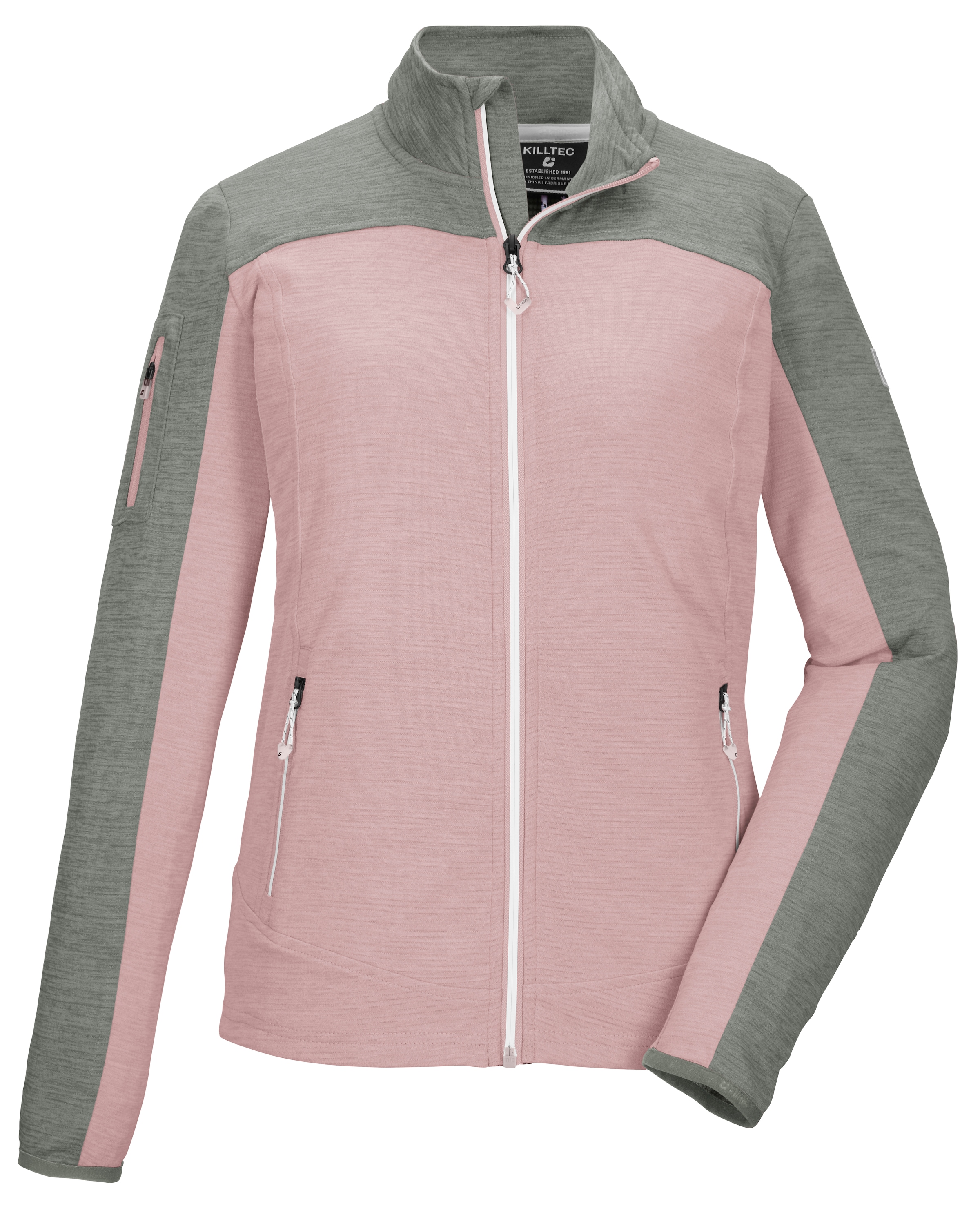 KILLTEC Outdoor Jacket in Pink: front